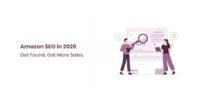 Amazon SEO strategy focused on keyword optimization, product discoverability, search rankings, and conversion growth.