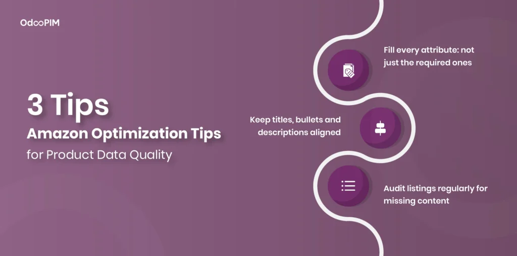 Amazon Optimization Tips for Product Data Quality